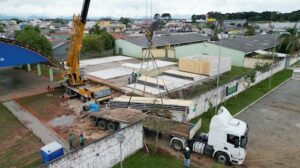 Construção industrializada impulsiona nova geração de escolas públicas no interior do Paraná