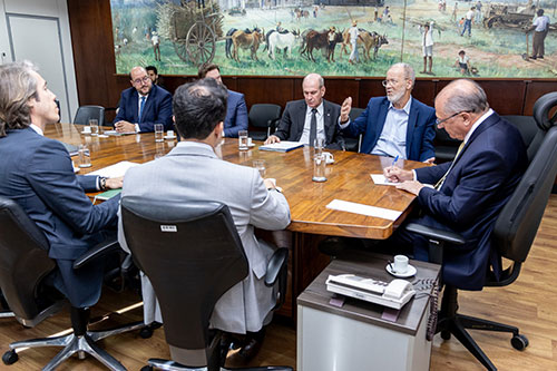 IBRAM reúne-se com Vice-Presidente Geraldo Alckmin para avaliar riscos de o Brasil estabelecer reciprocidade tarifária