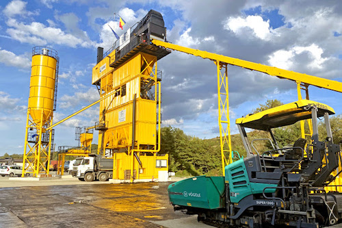  Usina de asfalto Lintec CSD1510 impulsiona estradas mais inteligentes e ecológicas na Romênia