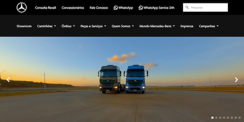  Novo website da Mercedes-Benz do Brasil fortalece o ecossistema digital da empresa e otimiza a experiência dos usuários