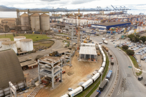 Moegão: mais de 67% da maior obra portuária do Brasil já está pronta