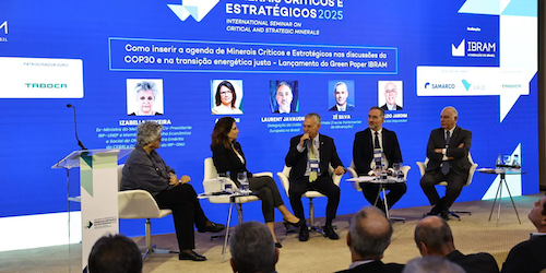 Presidente da FPMin defende protagonismo do Brasil na mineração sustentável e transição energética