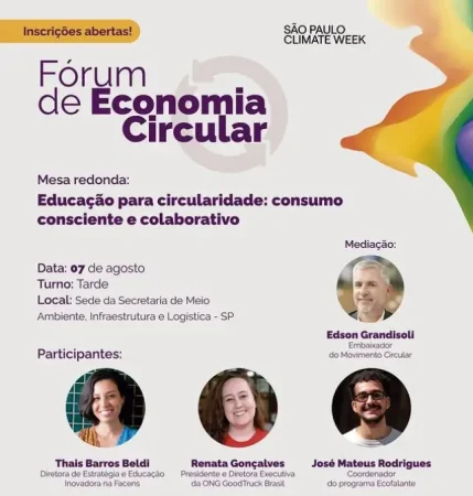Semil sedia Fórum de Economia Circular nesta quinta-feira (07)