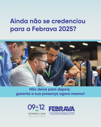 Abrafiltros marca presença na FEBRAVA 2025, o maior encontro da indústria de climatização e tratamento do ar da América Latina
