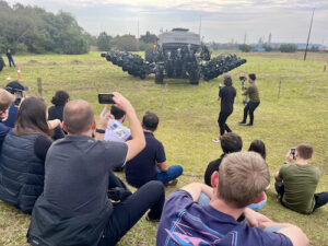 Alunos têm vivência prática com máquinas agrícolas dentro da Ulbra