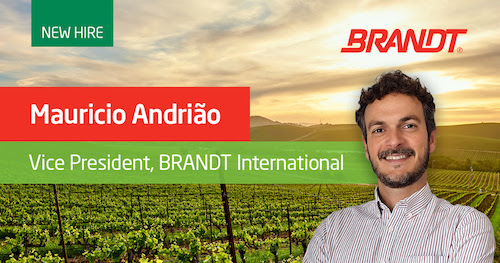  BRANDT nomeia o brasileiro Maurício Andrião vice-presidente internacional