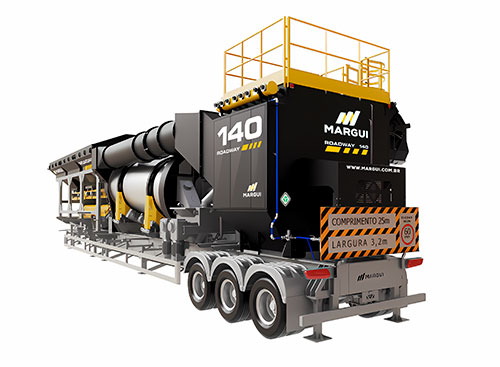 O avanço das Usinas Móveis de 140 t/h na infraestrutura brasileira