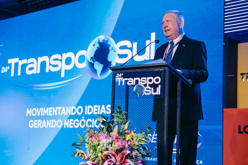 Abertura da 24ª TranspoSul evidencia o protagonismo do transporte e da logística no Brasil