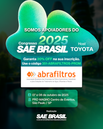Congresso SAE Brasil e evento da Indústria de Hidrogênio contam com apoio da Abrafiltros