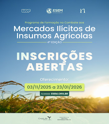 CropLife e USP abrem inscrições para quarta edição de curso de combate ao mercado ilegal no agro