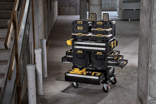 DEWALT lança estação de trabalho modular TOUGHSYSTEM® 2.0 DXL™ A novidade é compatível com toda a linha TOUGHSYSTEM® e acompanha diversos acessórios para customização