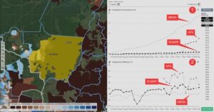 Mato Grosso enfrenta déficit hídrico histórico, revela EarthDaily