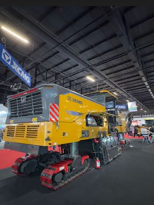 Grupo Extra Máquinas S/A apresenta inovações XCMG na Paving Expo 2025