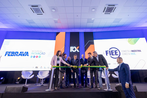 Feira Internacional da Indústria Elétrica e Eletrônica teve abertura conjunta com a Febrava e segue até sexta-feira, dia 12, no São Paulo Expo, na capital paulista
