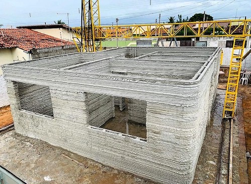 Casas impressas em 3D transformam moradias e aceleram combate ao déficit habitacional
