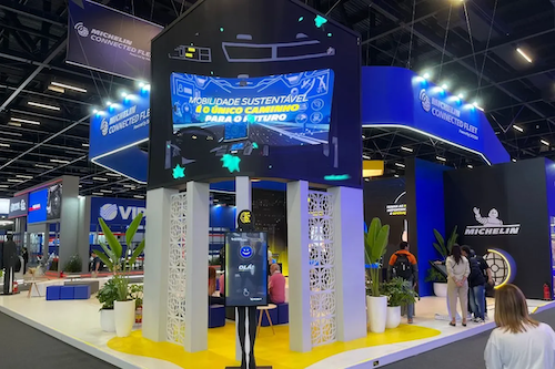  MICHELIN Connected Fleet leva logística estratégica à Transposul