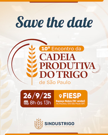 Sindustrigo celebra 10 anos de diálogo estratégico no Encontro da Cadeia do Trigo de São Paulo