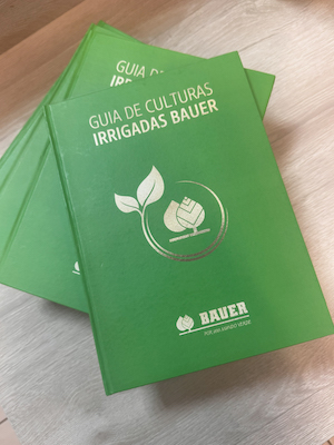 Bauer lança o “Guia de Culturas”, material gratuito sobre produção irrigada