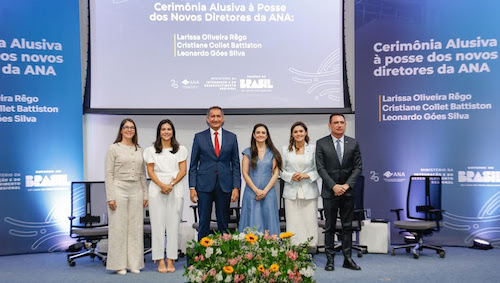 Novos diretores assumem na ANA e reforçam compromisso com gestão da água