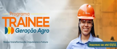 Atvos abre inscrições para o Programa de Trainee Geração Agro 2026, com foco em formar talentos da bioenergia