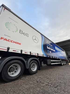 Be8 e Mercedes-Benz criam a Rota Sustentável para avaliar descarbonização em frota numa jornada do Sul ao Norte rumo à COP 30