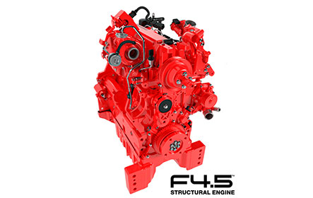 Cummins apresentará novidades, com destaque para o novo motor estrutural 4.5L para tratores