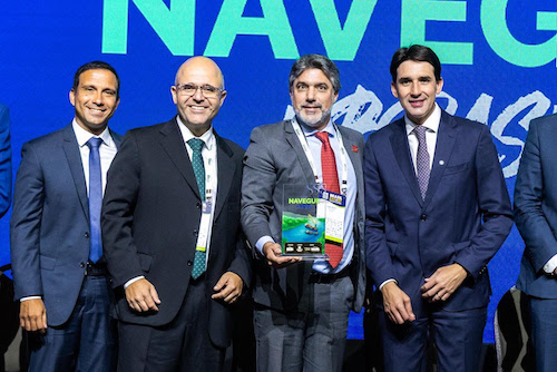 Camorim recebe o Prêmio Navegue + Brasil na categoria “Maior incremento de frota brasileira na navegação de apoio portuário em termos de TTE”