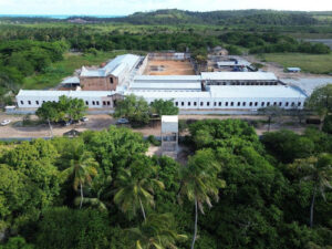 Governador vistoria obra da Embrapa Alimentos e Territórios