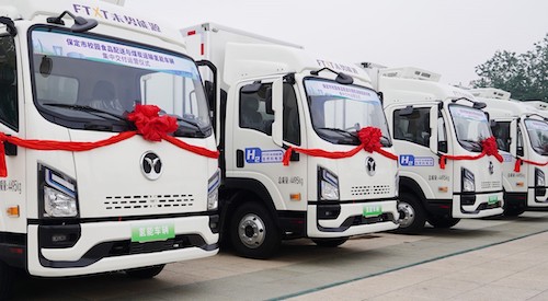 GWM Hydrogen powered by FTXT ultrapassa 2.000 caminhões a hidrogênio em operação na China