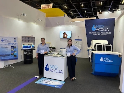  NeoAcqua apresenta soluções de tratamento de água e efluentes na FENASAN 2025