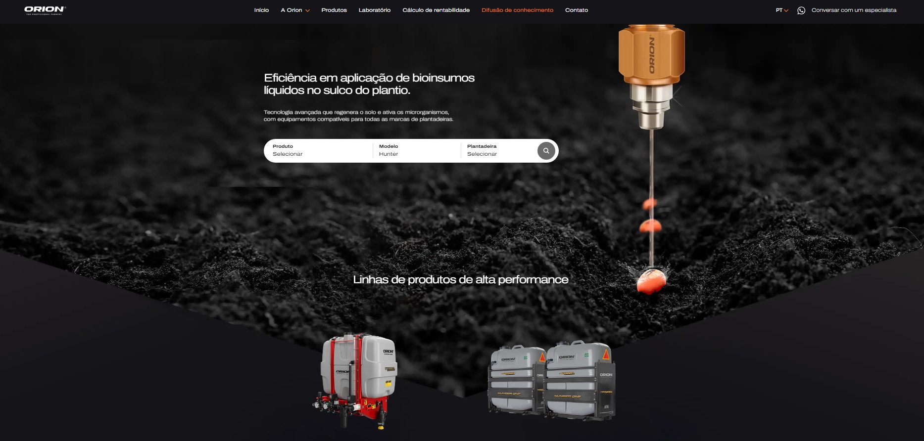 Grupo Orion lança novo site com foco em usabilidade técnica e conteúdo estratégico