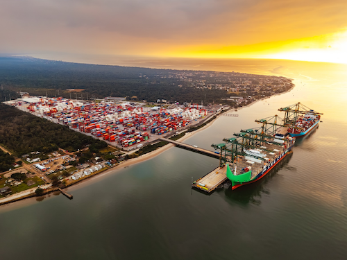 Porto Itapoá é o maior terminal de contêineres do Sul do Brasil, conforme ranking da ANTAQ