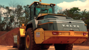 Viena Siderúrgica investe em carregadeira Volvo L120 Electric