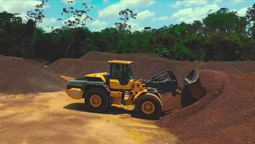Viena Siderúrgica investe em carregadeira Volvo L120 Electric
