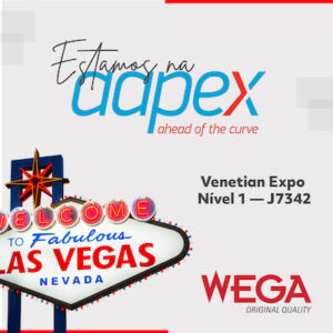 Wega marca presença no maior evento mundial do aftermarket automotivo,a AAPEX 2025