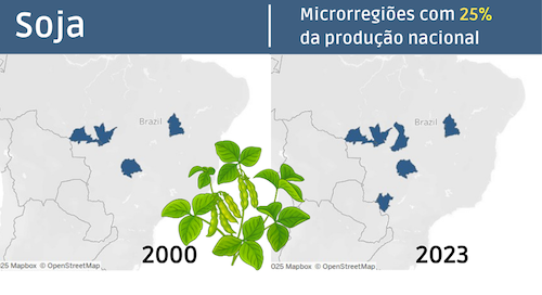 Cana e laranja ganham novas regiões de concentração da produção