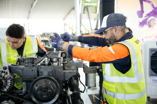 Campeonato de Habilidades Técnicas da LiuGong leva equipe latino-americana ao pódio global na Tailândia