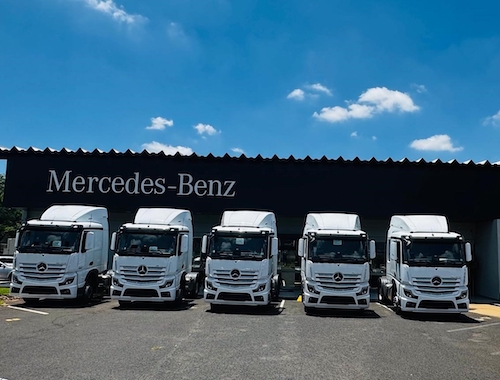 Grupo Martins adquire 19 caminhões extrapesados Mercedes-Benz Actros 2045 para operação atacadista e de distribuição