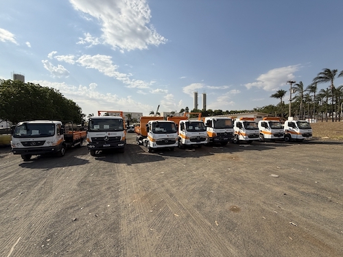 Constroeste adquire 114 caminhões Mercedes-Benz para ampliação de frota de limpeza urbana na cidade de São Paulo