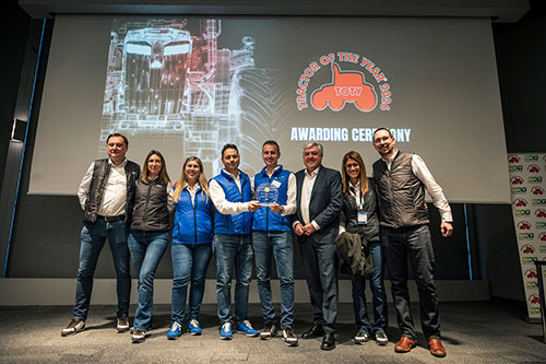 New Holland conquista o prêmio de “Melhor Trator Especializado” no Tractor of the Year 2026