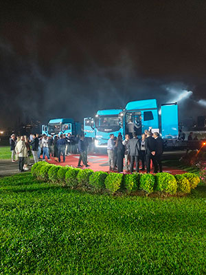 SANY lança portfólio de caminhões elétricos anuncia SANY BANCO, com R$ 100 milhões para financiar frotas