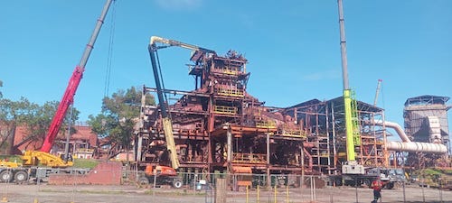 Modernização das usinas de pelotização da Samarco avança no ES