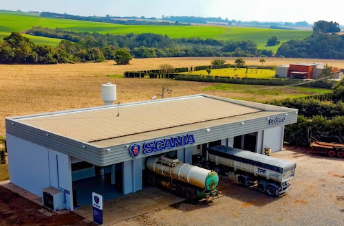  Scania Codema inaugura novo posto de serviços A nova unidade fica em Taquarivaí, São Paulo, e oferece suporte aos transportadores na região de Itapeva