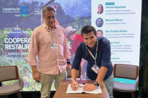 Na COP30, Governo do Pará e Conservação Internacional firmam parceria para acelerar a restauração de paisagens em larga escala e fortalecer a bioeconomia no estado