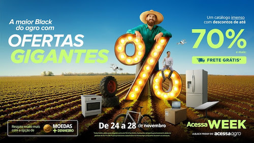 Syngenta impulsiona programa de fidelidade durante a Black Friday e oferece descontos de até 70%