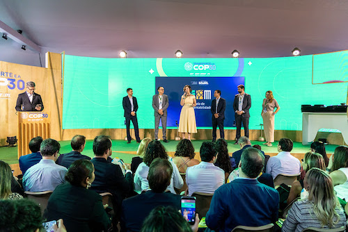 TESC conquista Selo Diamante de Sustentabilidade concedido pelo MPor durante a COP 30