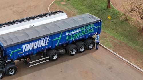 Transvale adota caminhões movidos a biometano