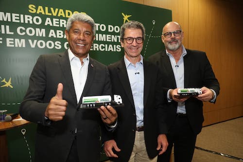 Bahia tem o primeiro aeroporto do Brasil com abastecimento de voos comerciais com Combustível Sustentável de Aviação (SAF)