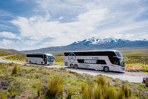 Mercedes-Benz do Brasil inicia as vendas do Novo O 500 “el más potente” Euro 6 e cresce 50% nas exportações de ônibus em 2025