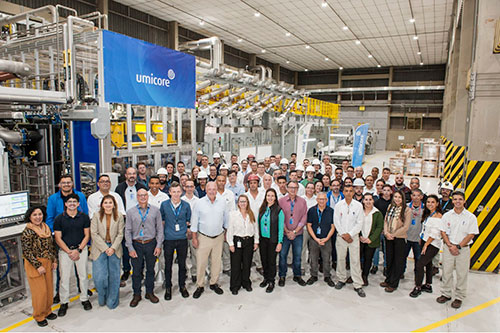 Umicore inaugura nova linha de produção de catalisadores no Brasil, ampliando capacidade produtiva